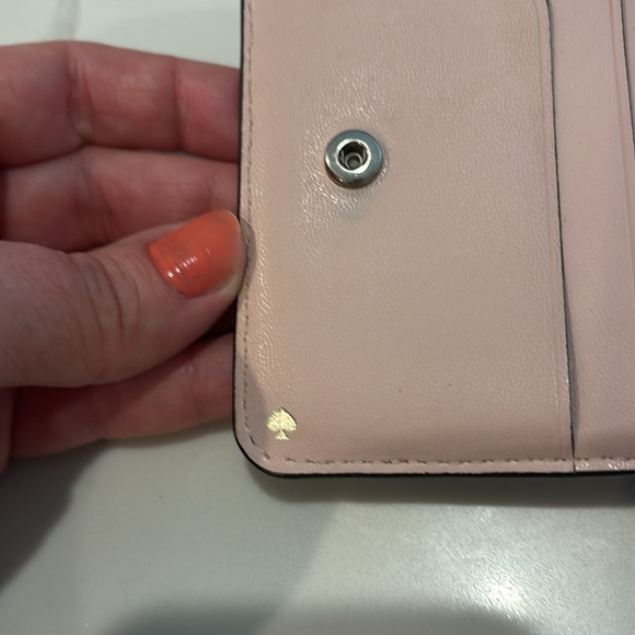 Kate Spade Pink and Burgundy Wallet - Picture 6 of 6